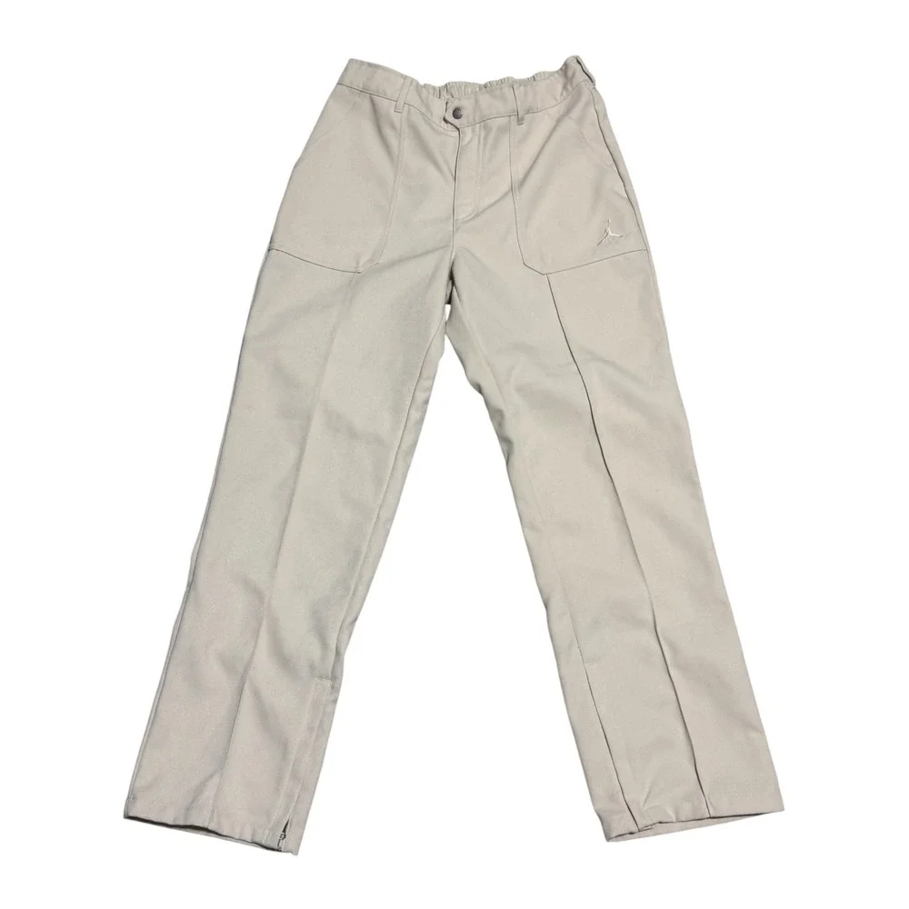 Nike‎ Air Jordan Flight MVP Men's Beige Utility Pants Sz M Elastic Waist